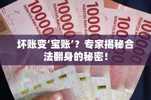 济南坏账变‘宝账’？专家揭秘合法翻身的秘密！