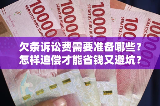 济南欠条诉讼费需要准备哪些？怎样追偿才能省钱又避坑？