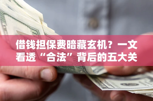 济南借钱担保费暗藏玄机？一文看透“合法”背后的五大关键陷阱