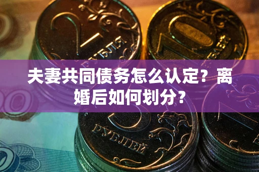济南夫妻共同债务怎么认定？离婚后如何划分？