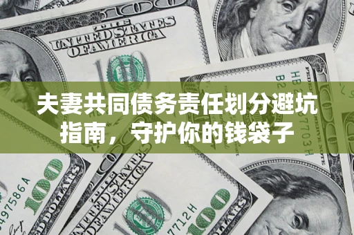 济南夫妻共同债务责任划分避坑指南，守护你的钱袋子