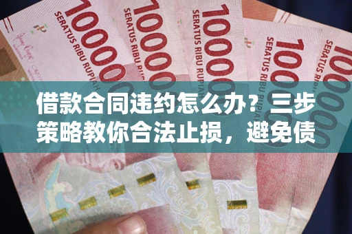 济南借款合同违约怎么办？三步策略教你合法止损，避免债务危机升级